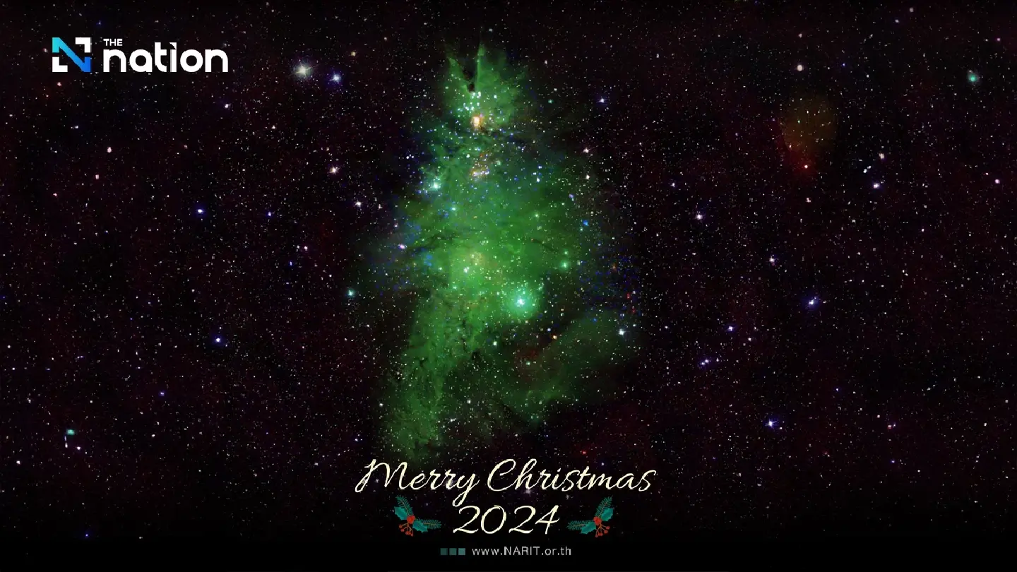 ‘Christmas Tree Cluster’ a unique Xmas present for stargazers