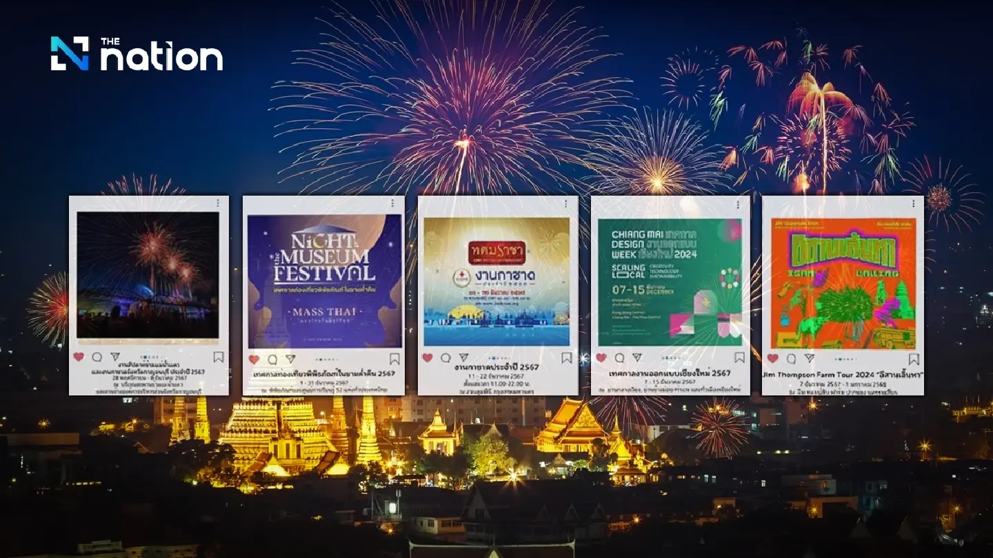Explore December 2024 with Thailand’s top events