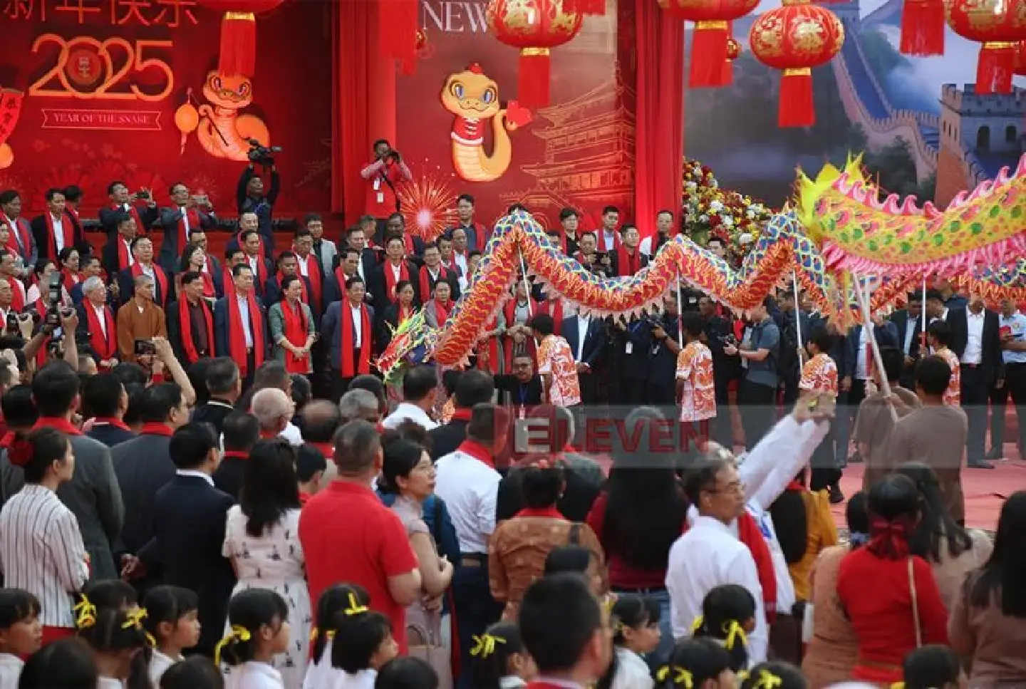 Myanmar hosts 2025 Chinese New Year Celebration at Thuwunna Stadium Myanmar hosts 2025 Chinese New Year Celebration at Thuwunna Stadium