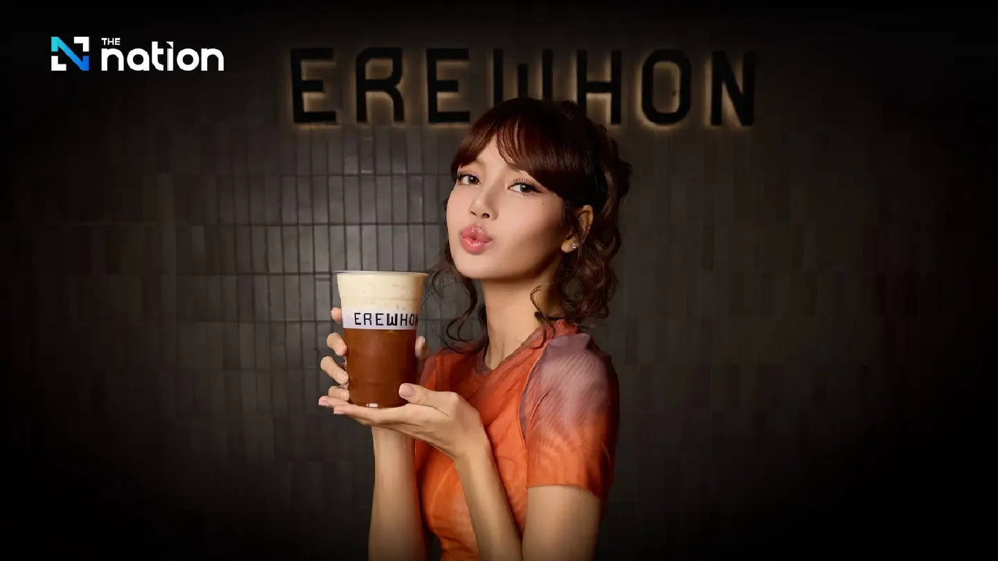 Blackpink’s Lisa designs Thai tea drink for Erewhon