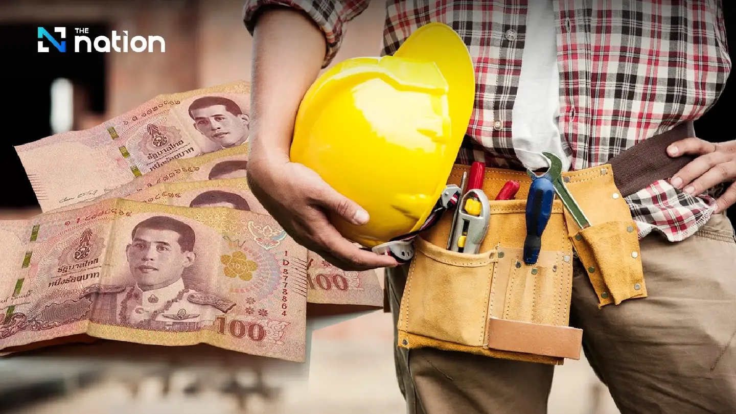 New minimum wages announced, ranging from 337-400 baht