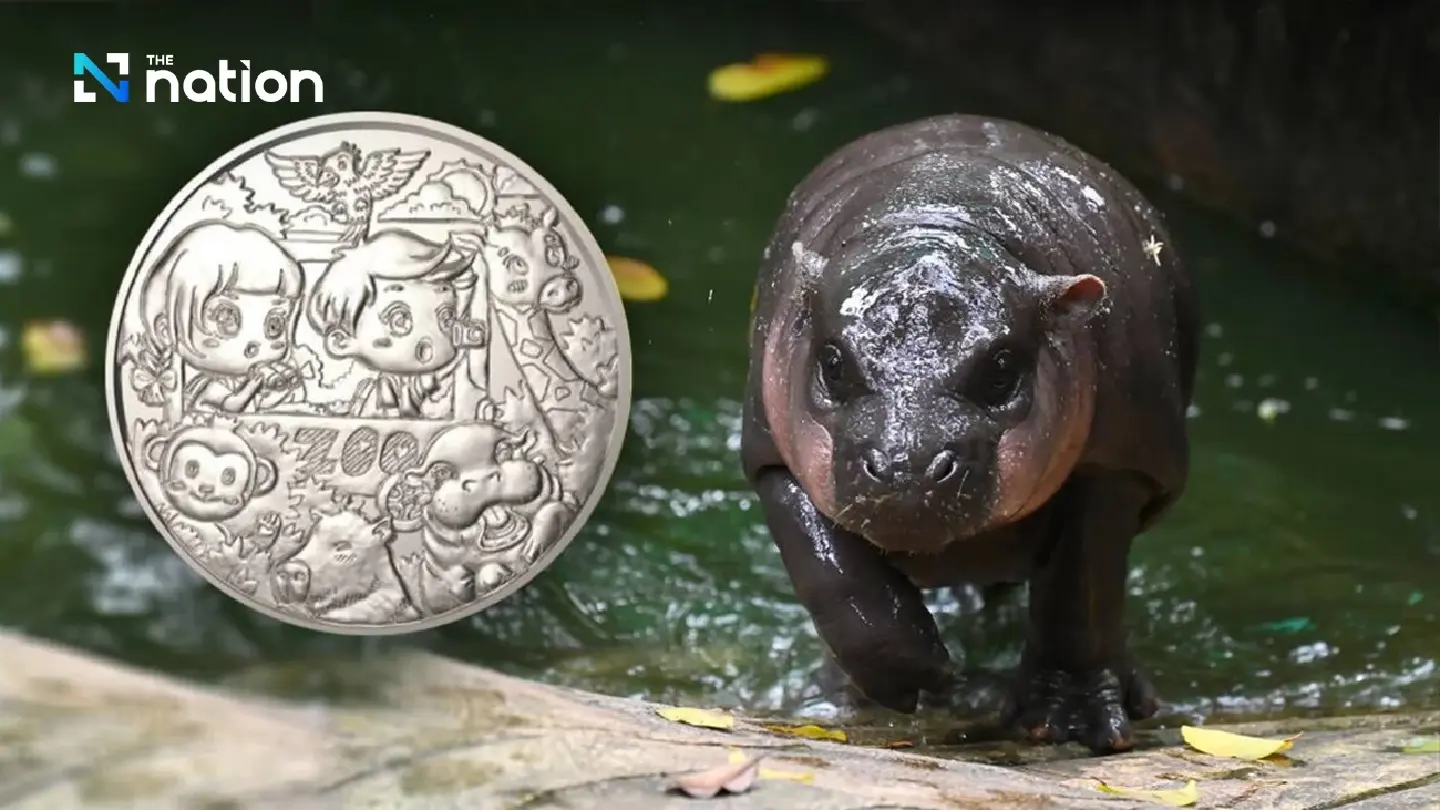 "Moo Deng" featured in Children's Day Commemorative Coins "Moo Deng" featured in Children's Day Commemorative Coins