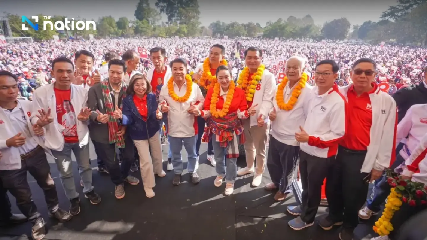 PM leads campaign for Pheu Thai candidate in Nakhon Phanom PAO election PM leads campaign for Pheu Thai candidate in Nakhon Phanom PAO election