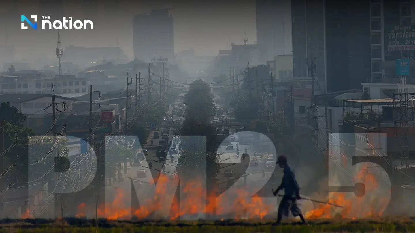 Burning activities and traffic contribute to PM2.5 air pollution in Bangkok Burning activities and traffic contribute to PM2.5 air pollution in Bangkok