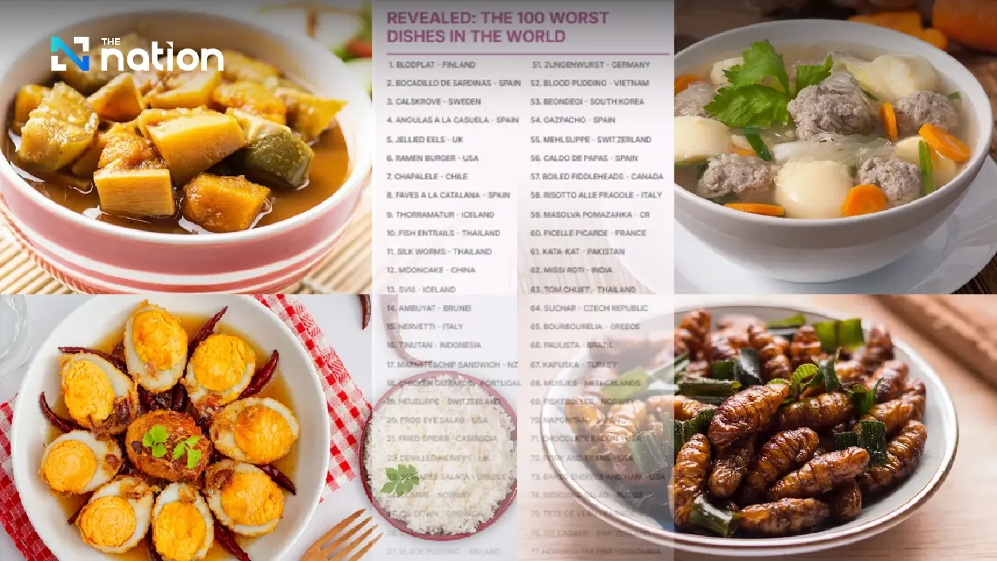 Four Thai dishes ranked among 100 worst in the world