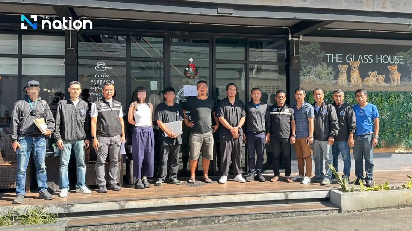 Phuket police bust lion café owned by Chinese national