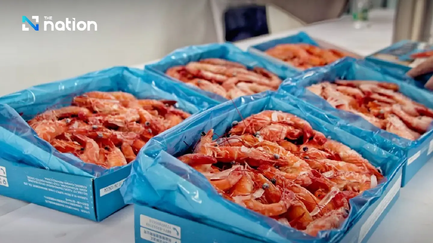 Thailand successfully exports frozen shrimp through Laos-China railway Thailand successfully exports frozen shrimp through Laos-China railway