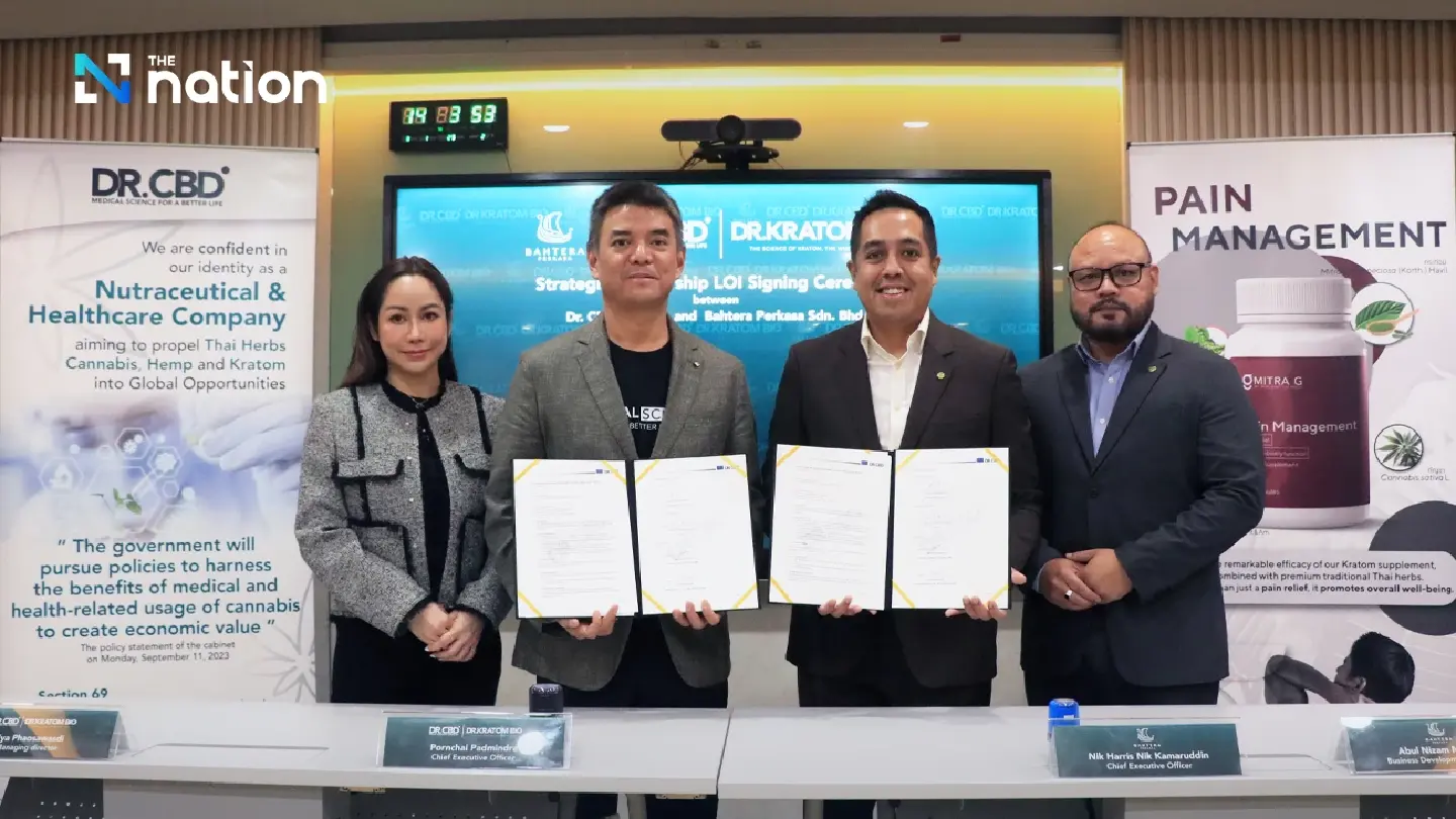 Dr. CBD Company Limited and Bahtera Perkasa Sdn. Bhd. to Establish Global Nutraceutical Herbal Hub Dr. CBD Company Limited and Bahtera Perkasa Sdn. Bhd. to Establish Global Nutraceutical Herbal Hub