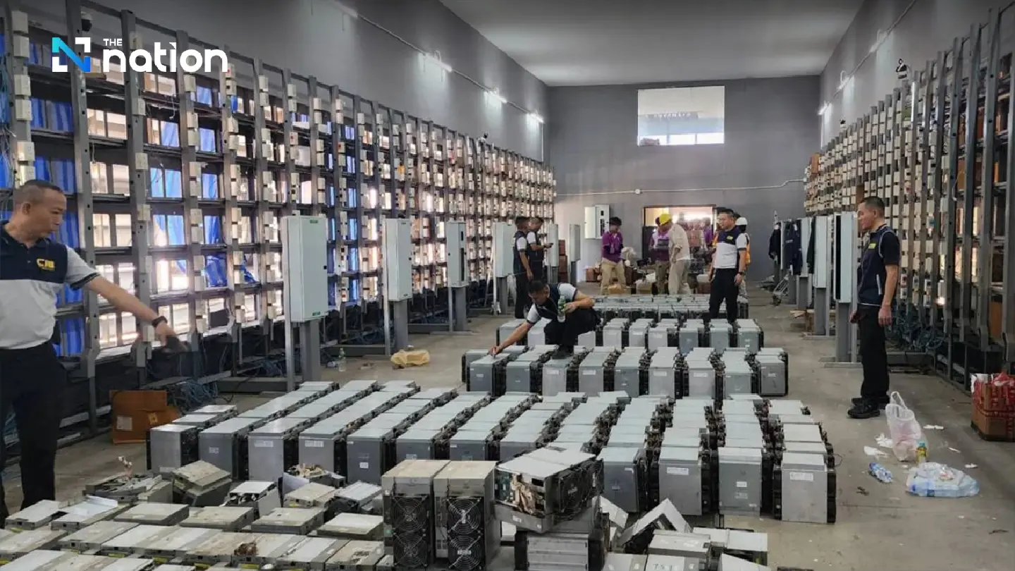 Bitcoin mine in Chonburi shut down for massive electricity theft
