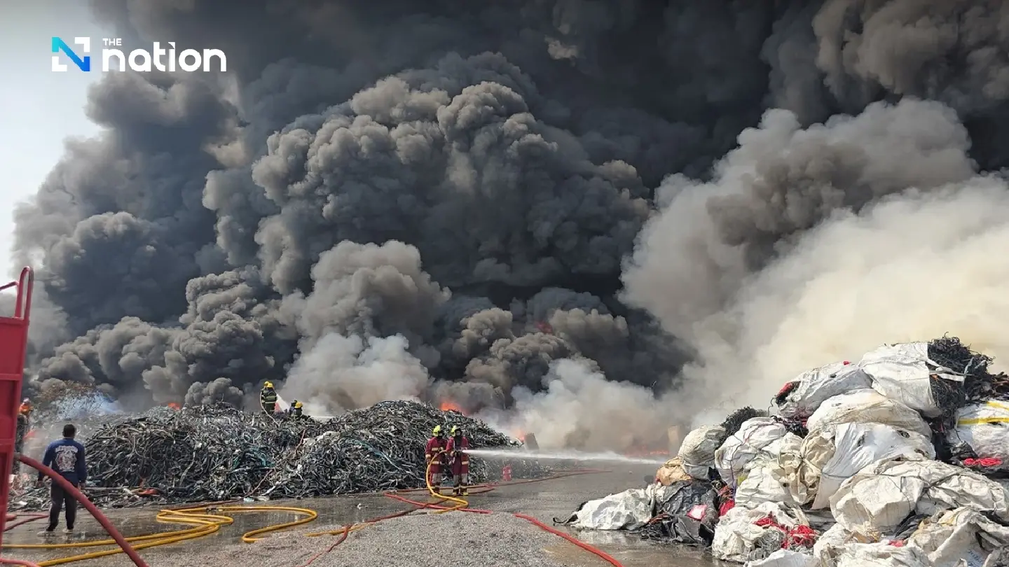 Operator of warehouse that caught fire ‘violated industrial laws’