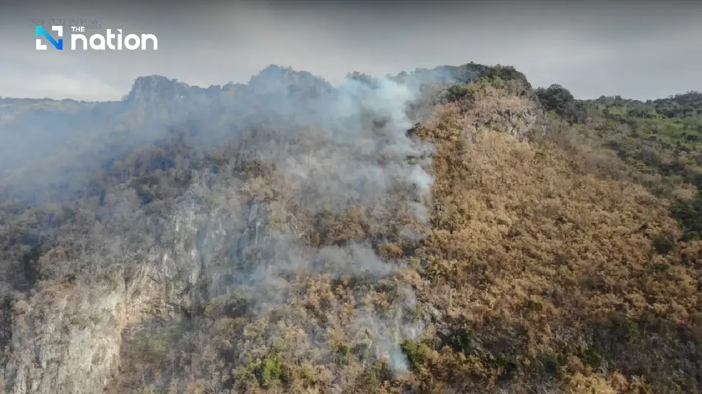 Over 1,000 rai of land destroyed as wildfires rage in Nakhon Ratchasima Over 1,000 rai of land destroyed as wildfires rage in Nakhon Ratchasima