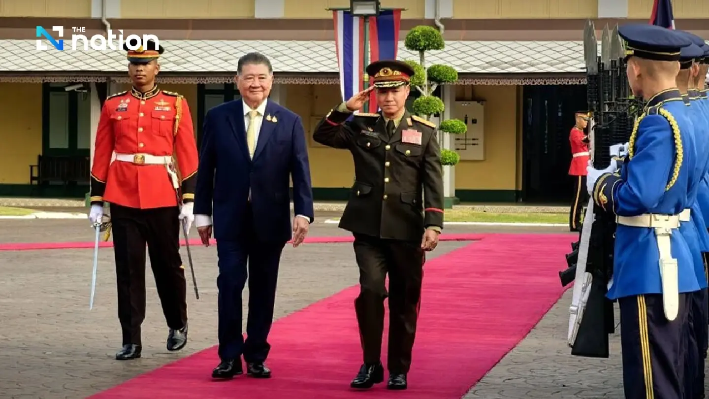 Phumtham discusses call-centre scams, drug issues with Lao defence minister Phumtham discusses call-centre scams, drug issues with Lao defence minister