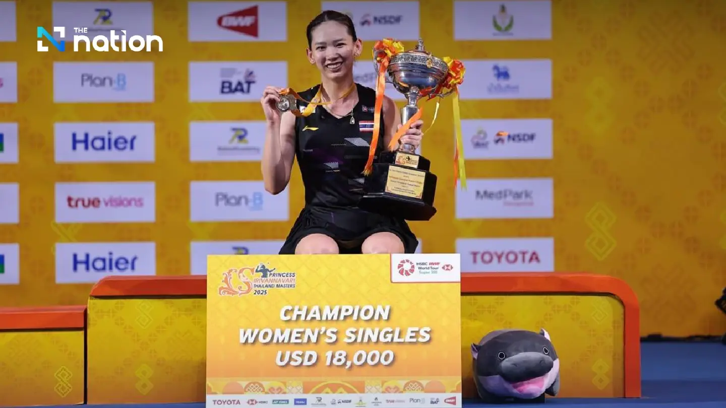 "Mew Pornpawee" beats Komang Ayu Kaya Devi to win Princess Thailand Badminton Championship