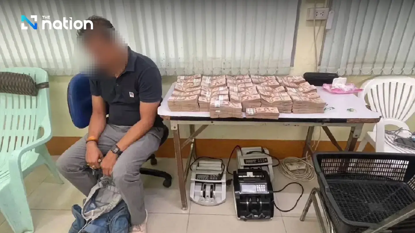 Thai man arrested with half a million dollars in cash at border