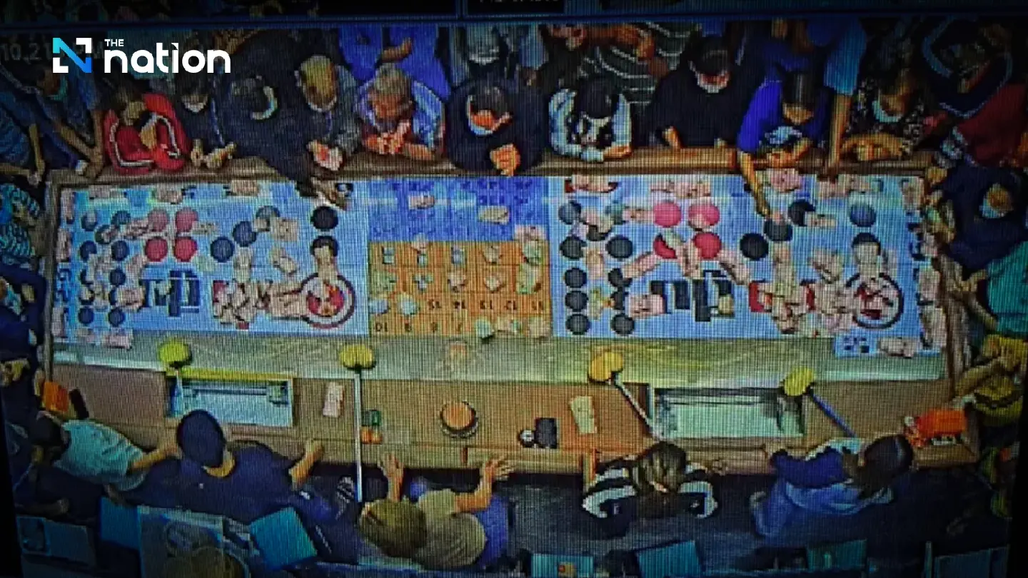 Crackdown on gambling den in Nakhon Nayok nets more than 200 arrests