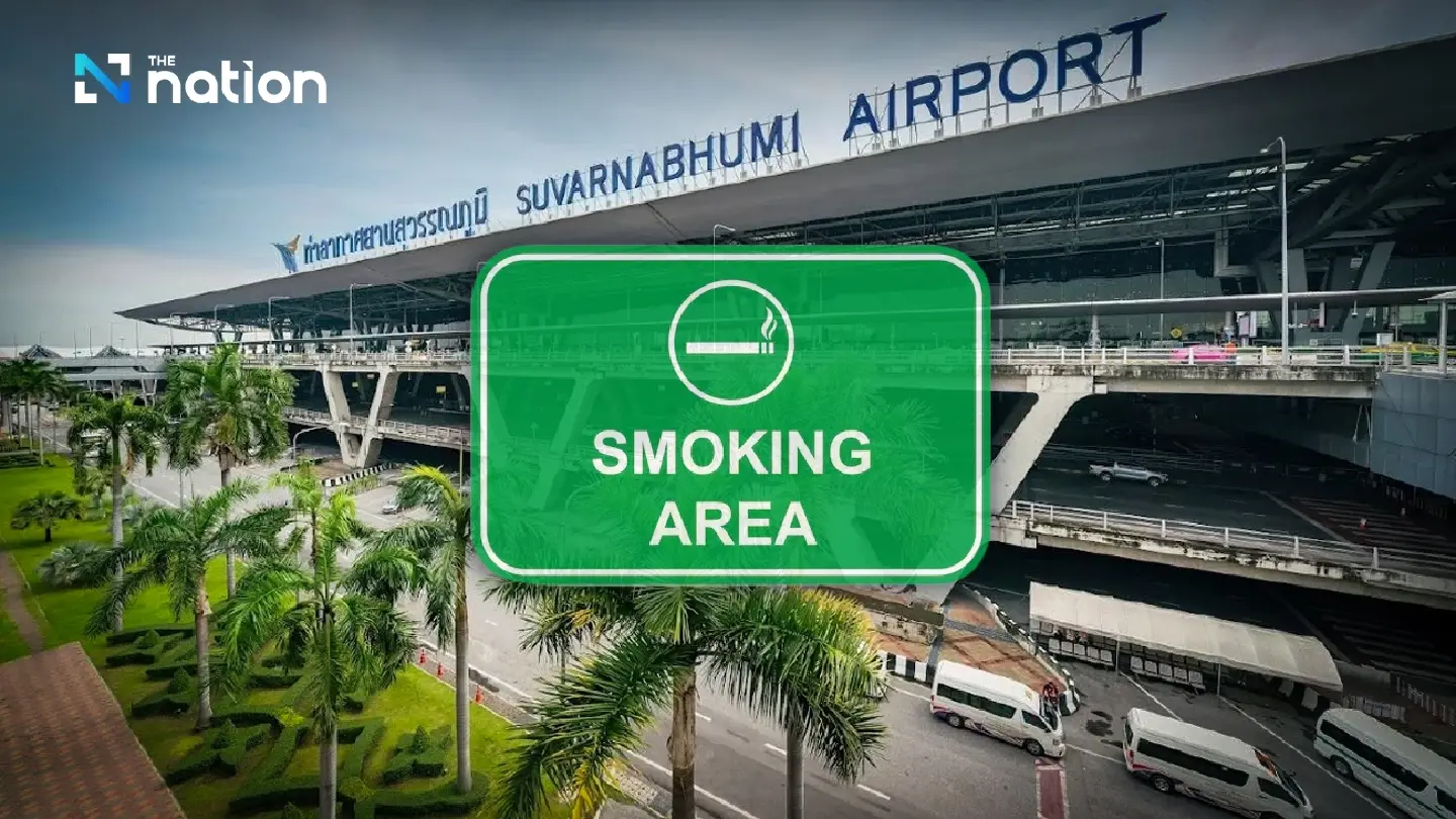 AOT’s proposal to provide smoking rooms at Suvarnabhumi raises concerns