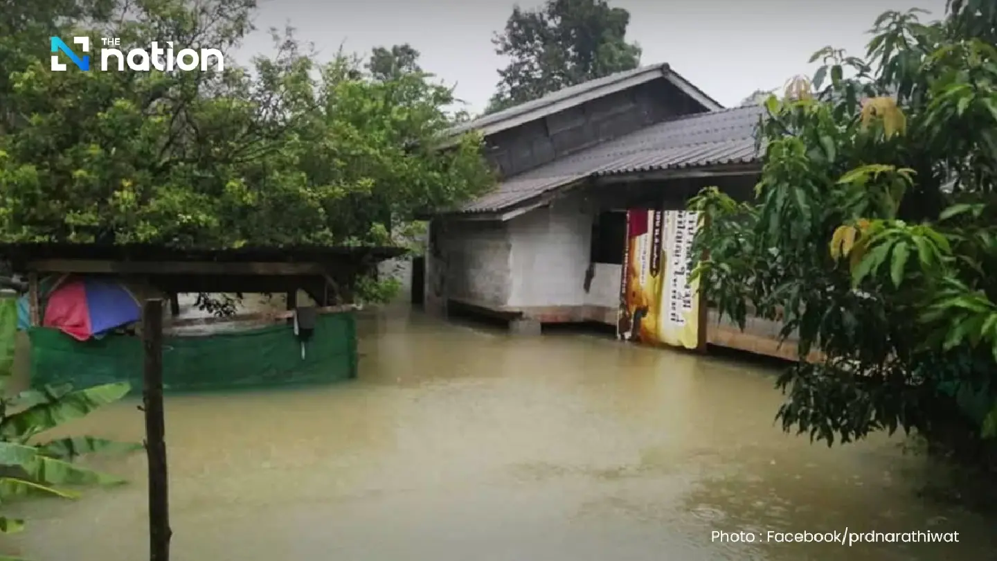 Residents of 11 tambons in Narathiwat warned of canal overflowing