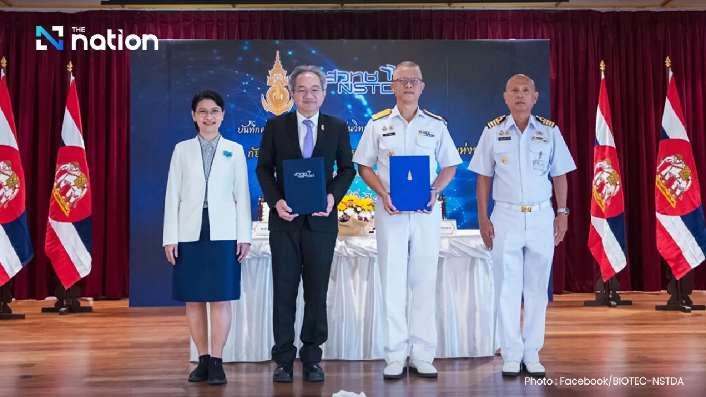 Thai Navy and BIOTEC Join Forces to Combat Oil Pollution