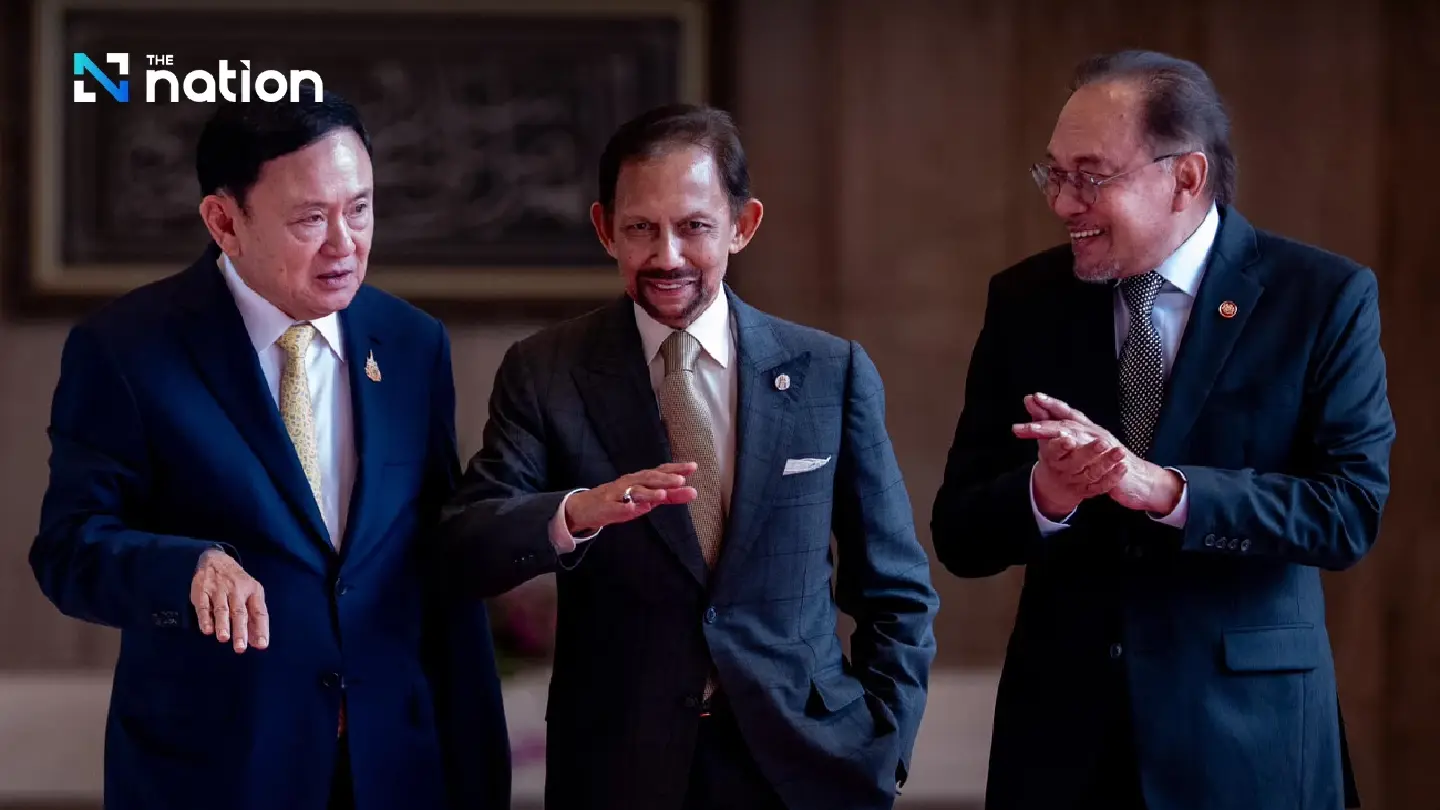 Anwar, Thaksin discuss Myanmar, South China Sea with Brunei's Sultan Anwar, Thaksin discuss Myanmar, South China Sea with Brunei's Sultan