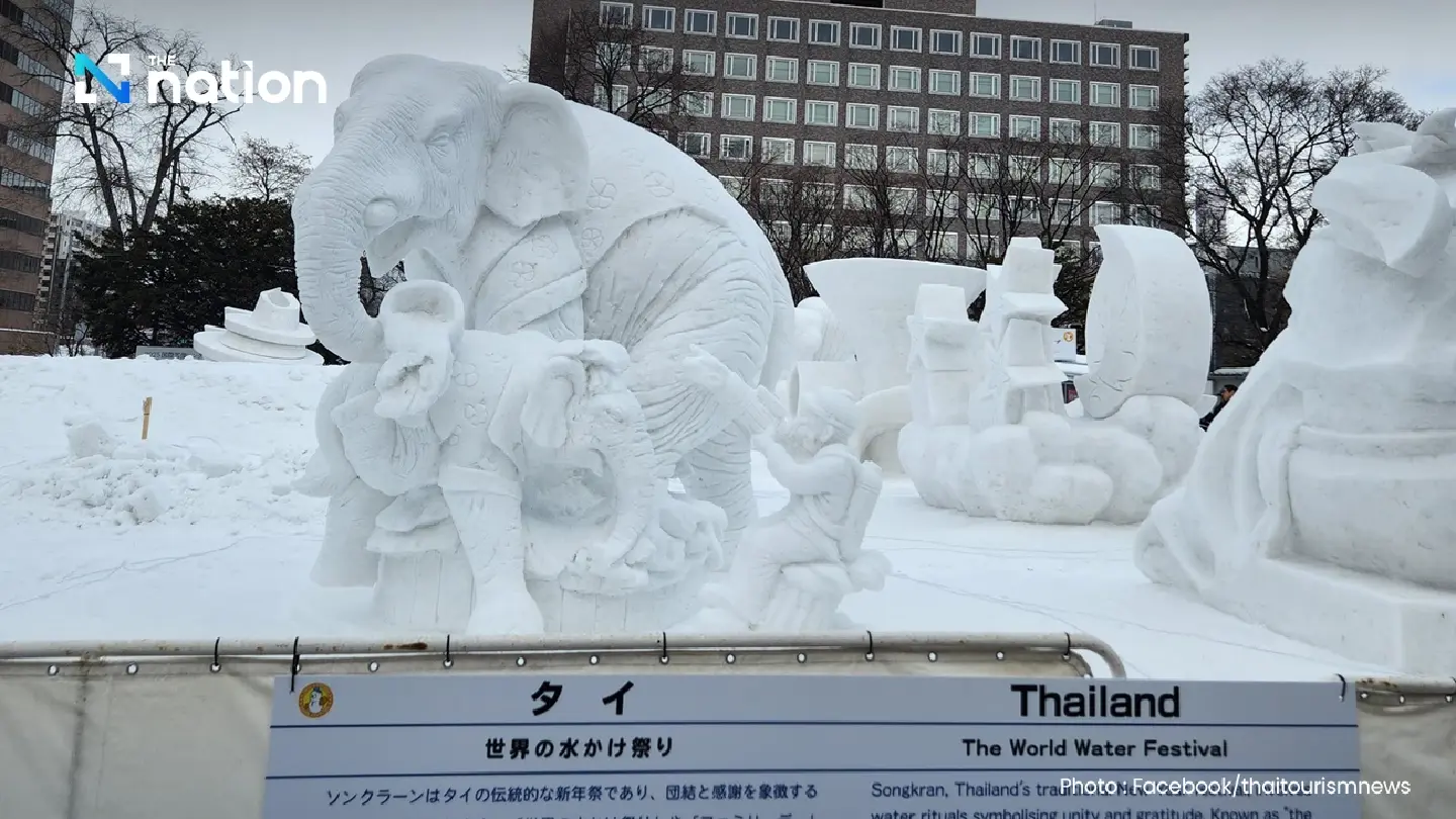 Thai ice-sculptors claim silver at prestigious Sapporo contest Thai ice-sculptors claim silver at prestigious Sapporo contest