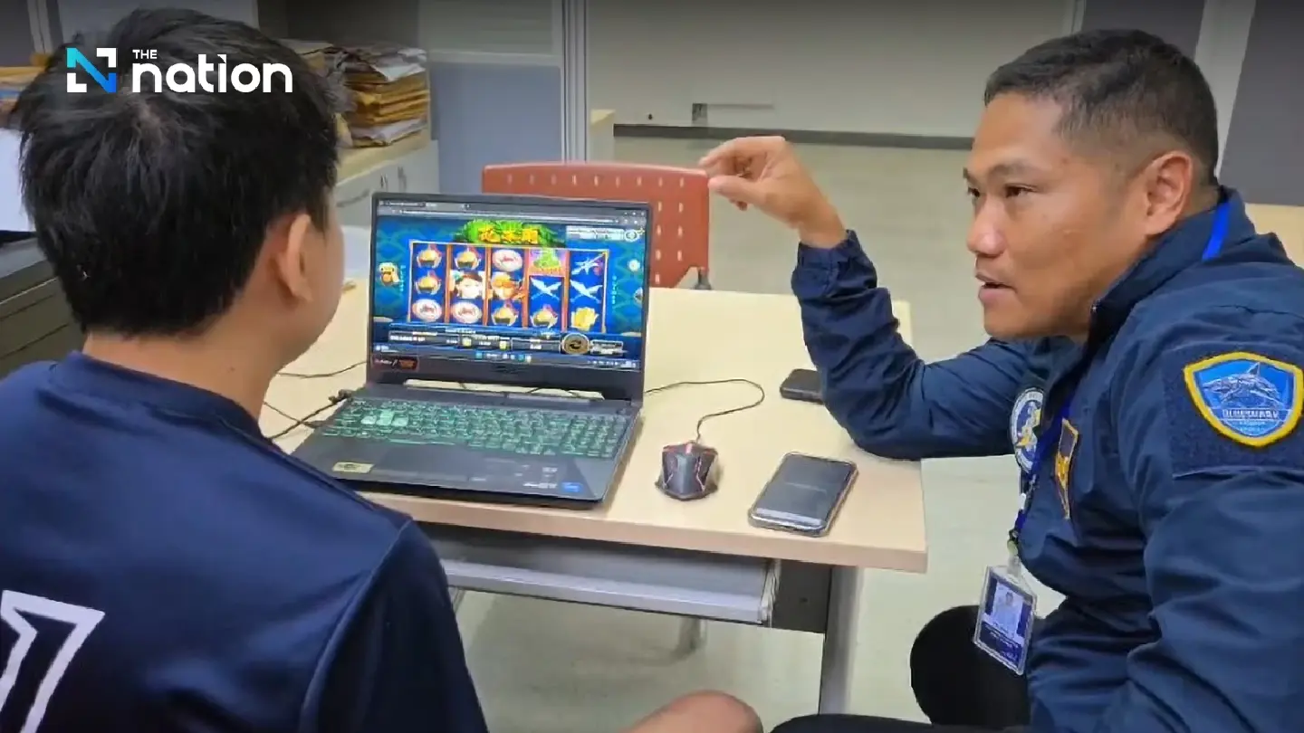 CCIB busted two major online gambling rings in Bangkok, worth 11 billion baht