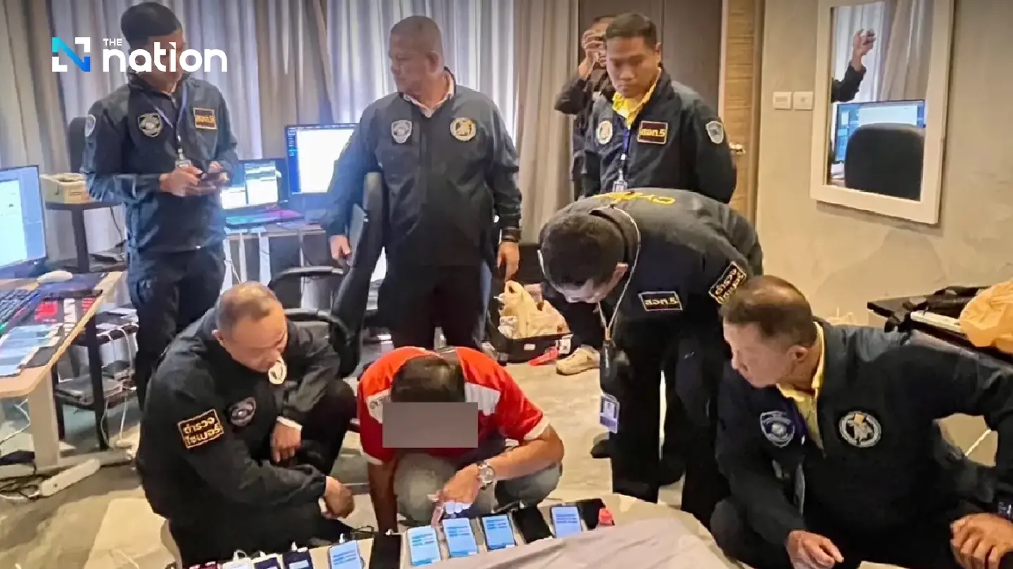 Cyber police dismantle cross-border gambling operation in Phuket