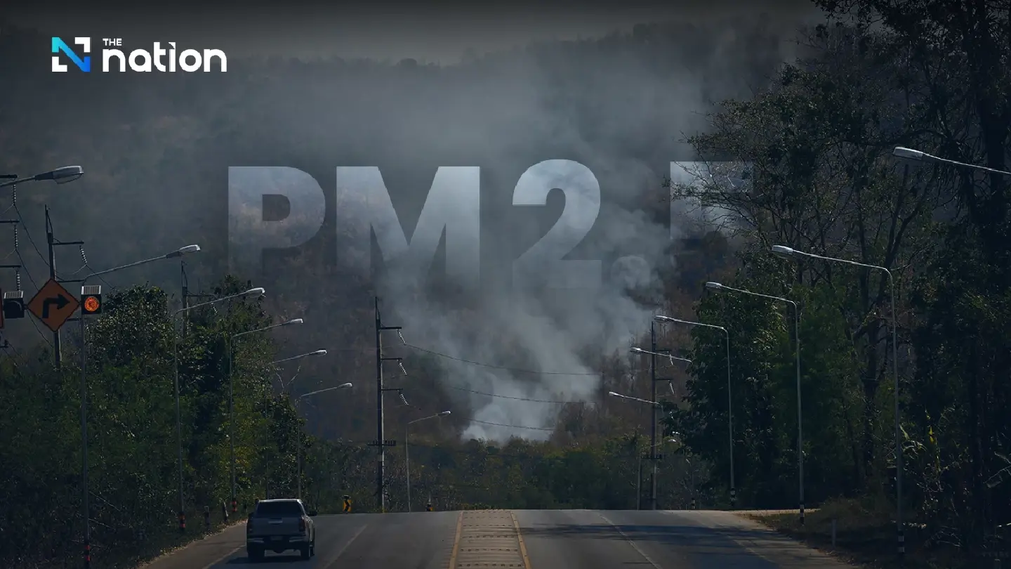 Surge in PM2.5 pollution triggers health warnings in most of Thailand