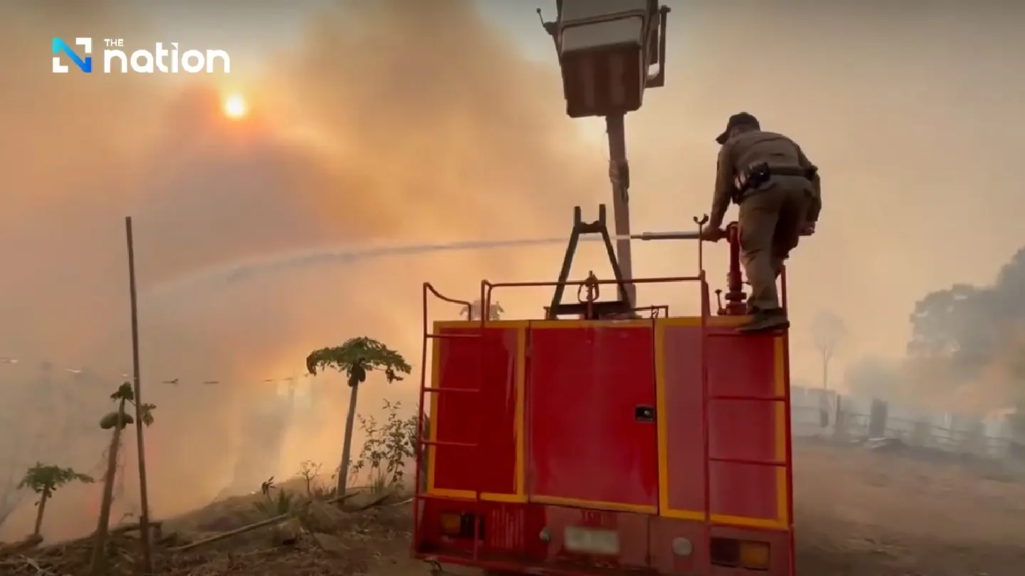 Wildfires rage across northern Thailand, Phetchabun worst hit Wildfires rage across northern Thailand, Phetchabun worst hit