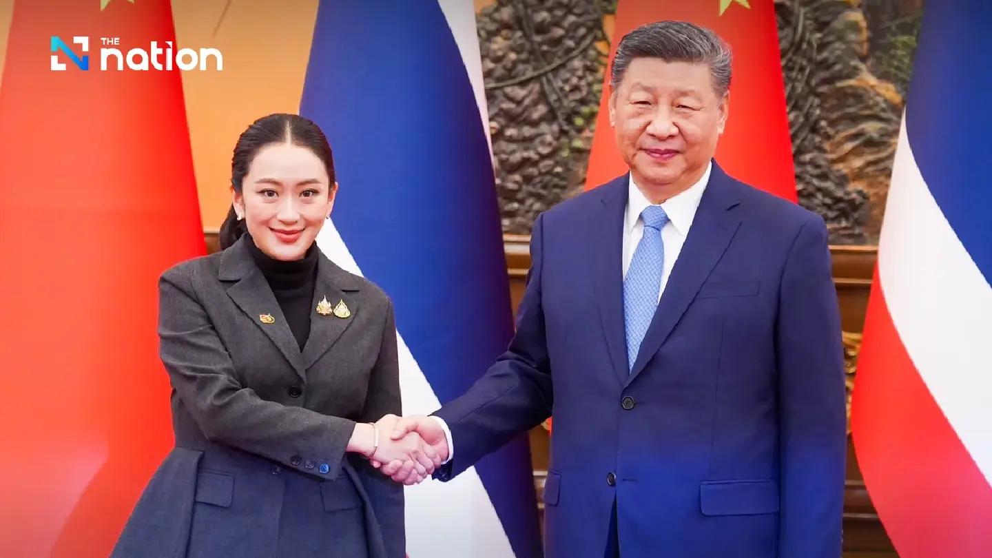 Paetongtarn meets Xi Jinping in Beijing