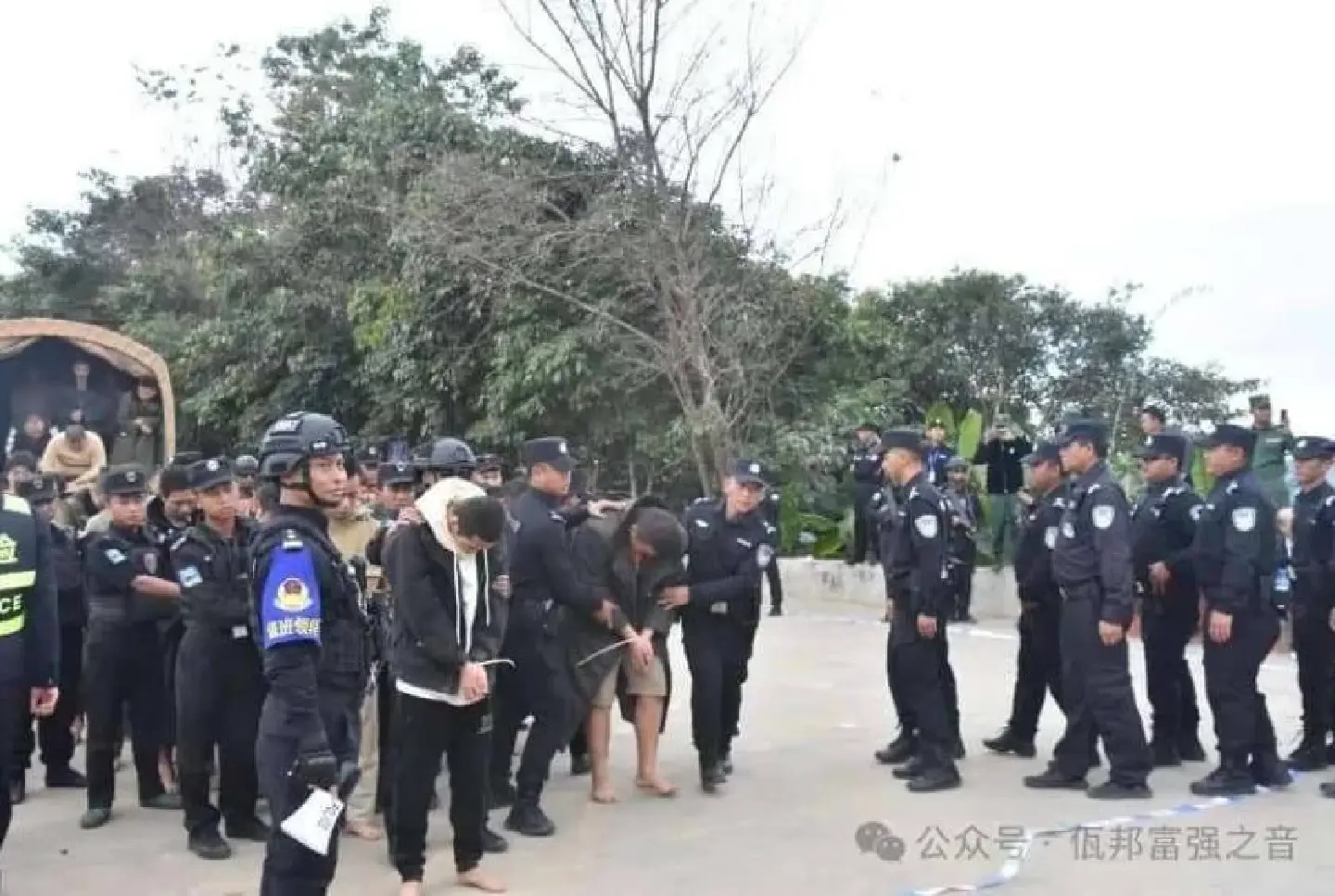 UWSA raids telecom fraud in Hopang Township, arrests 105 people