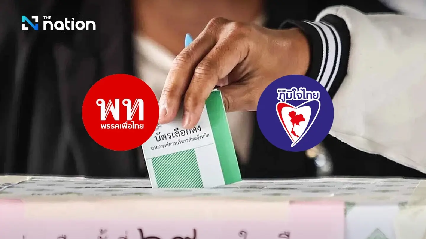 Unofficial PAO president election results: Pheu Thai 10 seats, Bhumjaithai 9 Unofficial PAO president election results: Pheu Thai 10 seats, Bhumjaithai 9