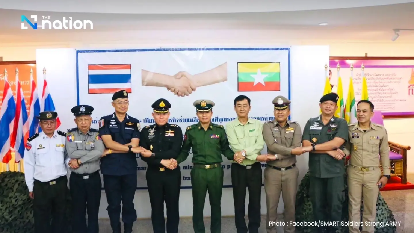 Thailand, Myanmar strengthen cooperation to combat human trafficking Thailand, Myanmar strengthen cooperation to combat human trafficking