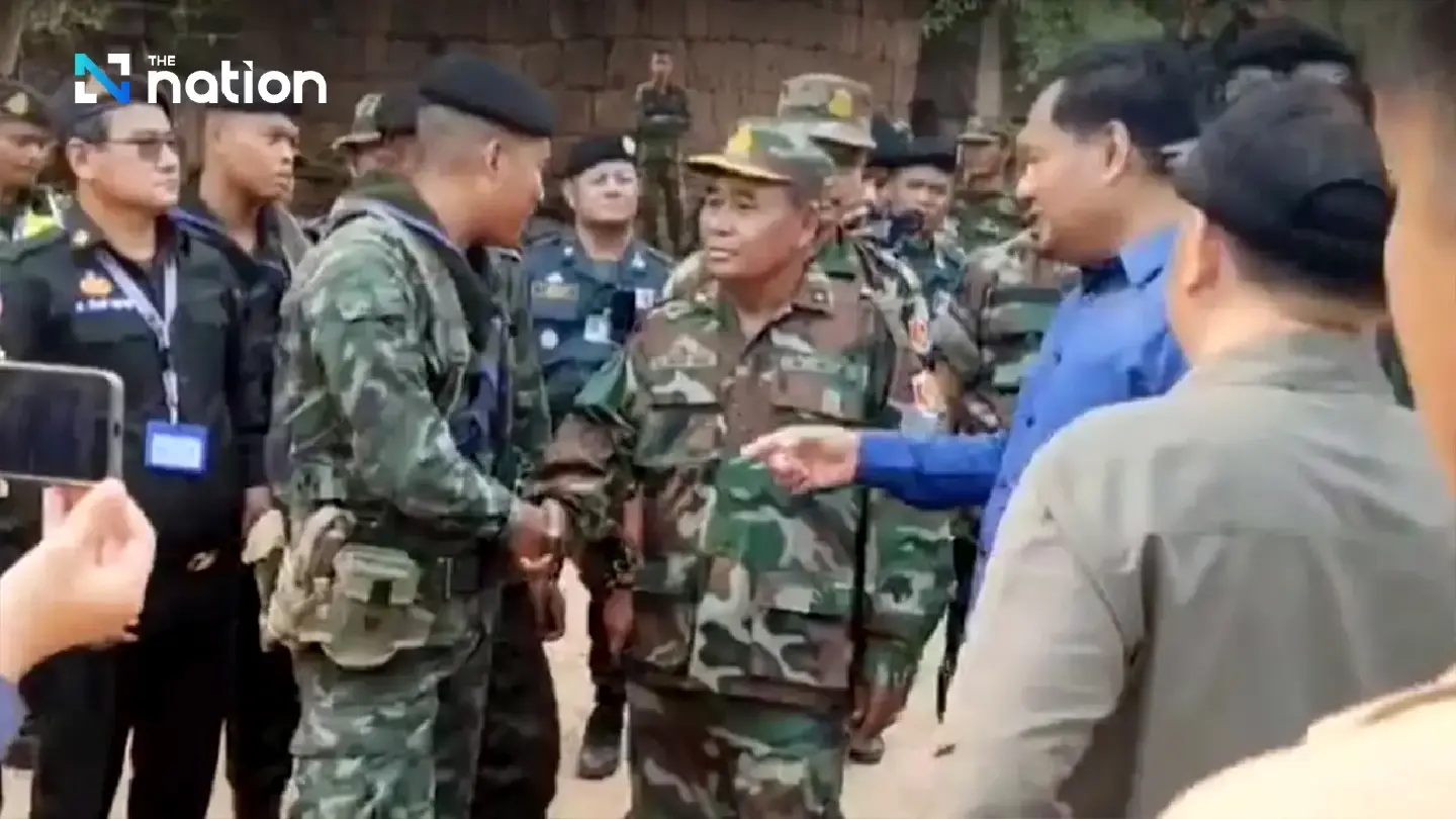 Thai and Cambodian Troops Strengthen Ties at Ta Muen Thom Thai and Cambodian Troops Strengthen Ties at Ta Muen Thom