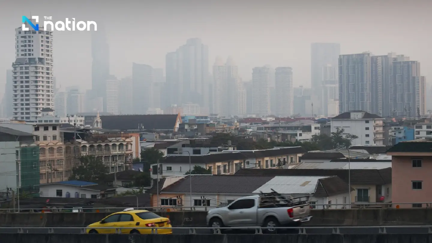 PM2.5 pollution decreases slightly for most of Bangkok PM2.5 pollution decreases slightly for most of Bangkok