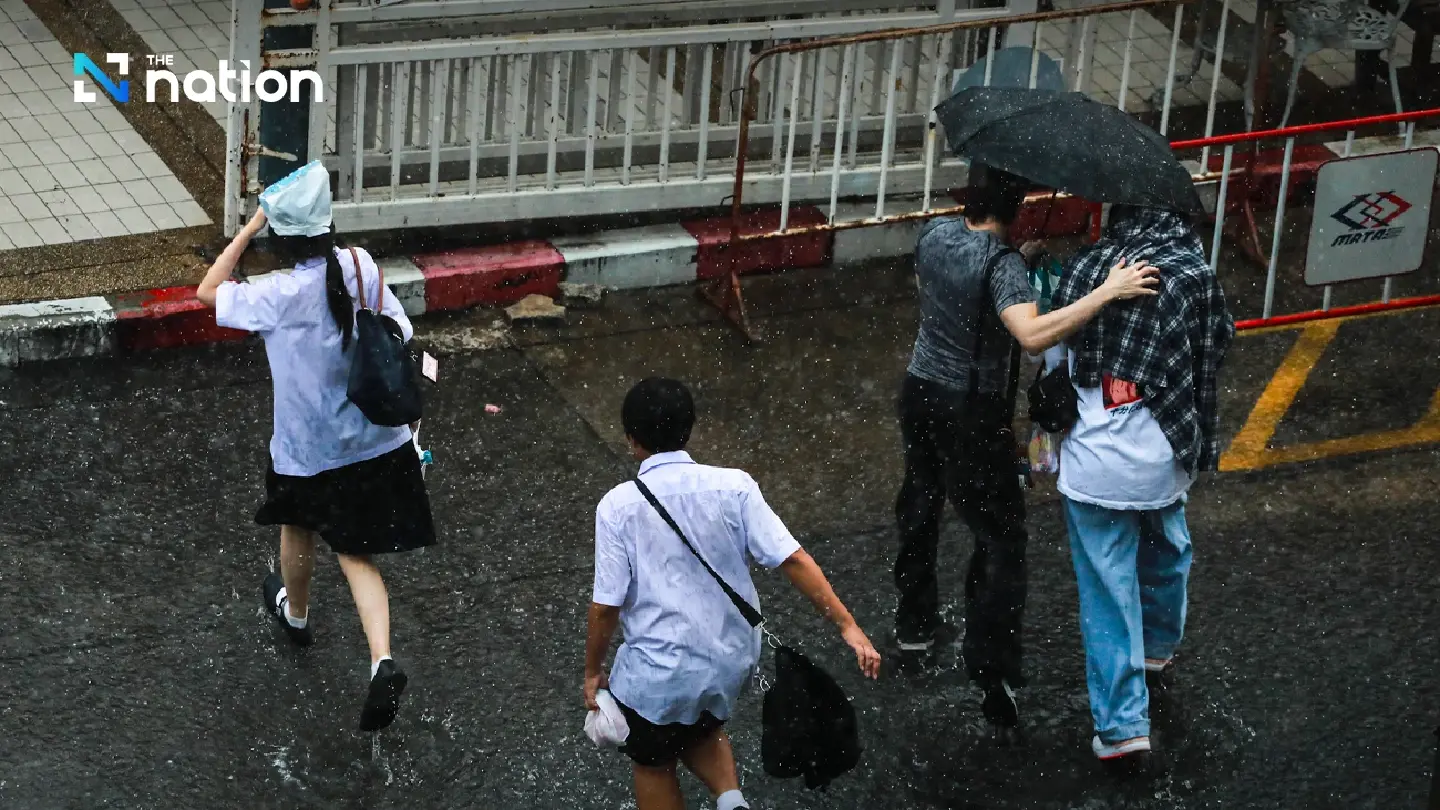 Isolated thundershowers for most of Thailand Isolated thundershowers for most of Thailand