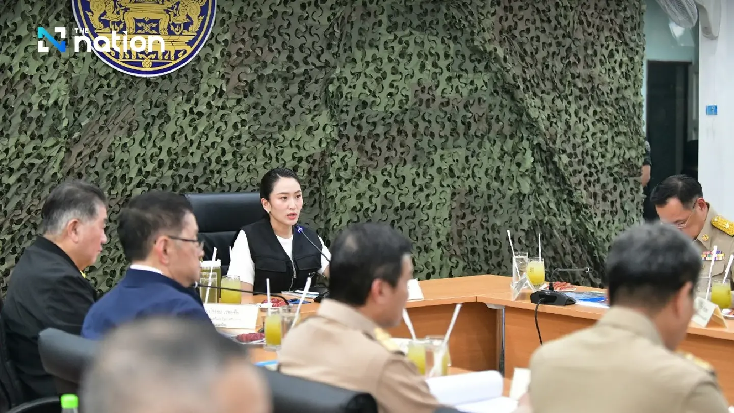 PM visits Sa Kaeo border to tackle call centre scams