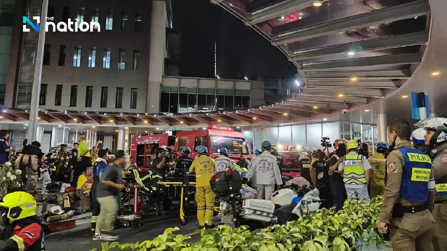 Ramathibodi Hospital adjusts services after fire at main building