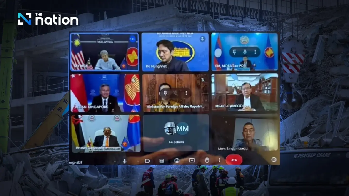 ASEAN pledges aid for Myanmar and Thailand after earthquake ASEAN pledges aid for Myanmar and Thailand after earthquake