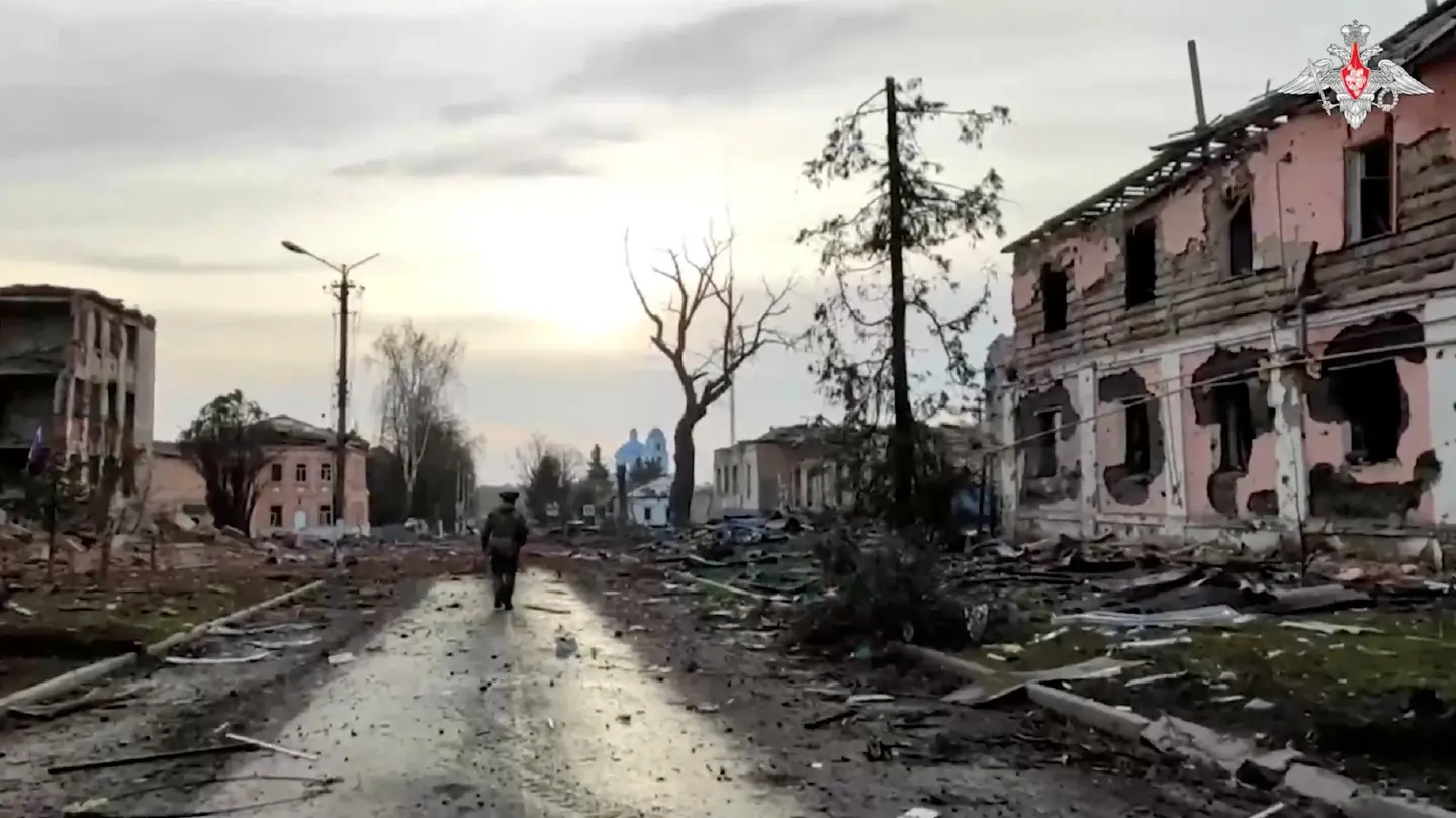 Russian troops battle last Ukrainian forces in Kursk region Russian troops battle last Ukrainian forces in Kursk region