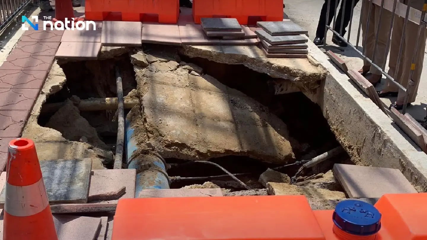 BMA, relevant agencies to address collapsed pedestrian road in long term