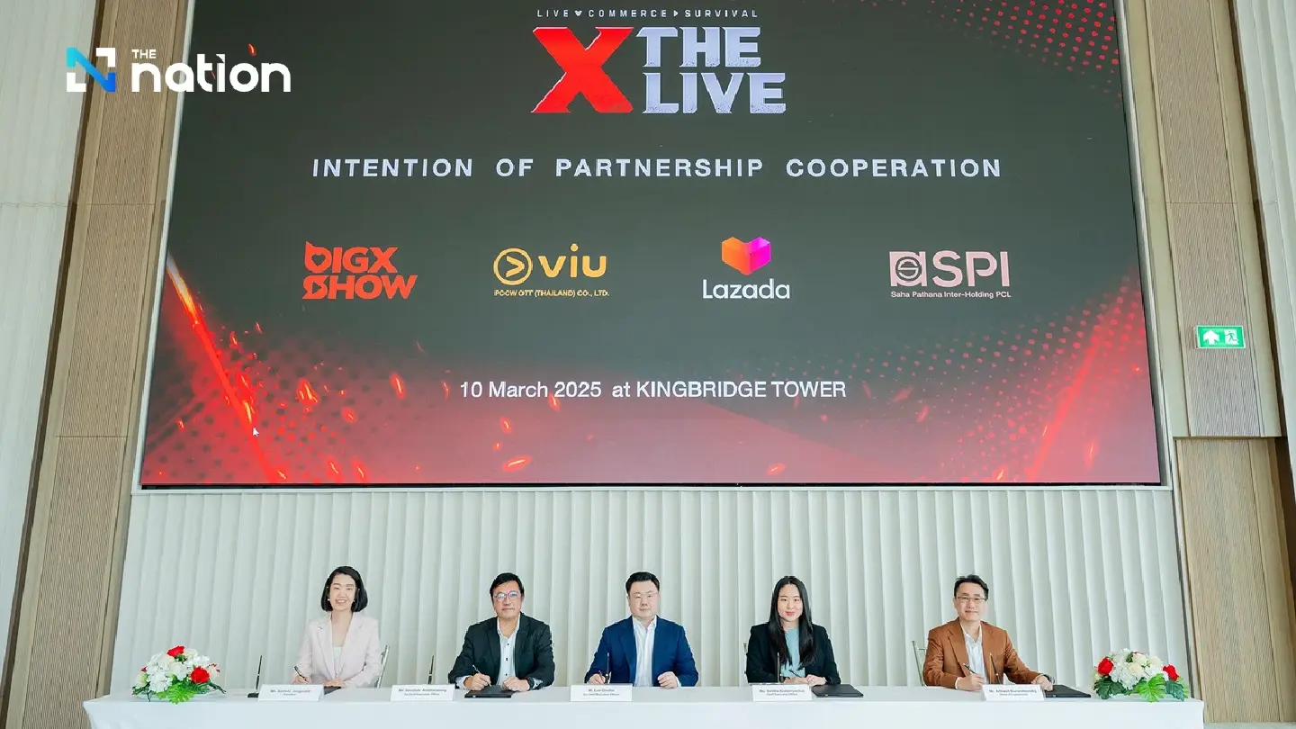 “X THE LIVE” redefines Thai live commerce experience