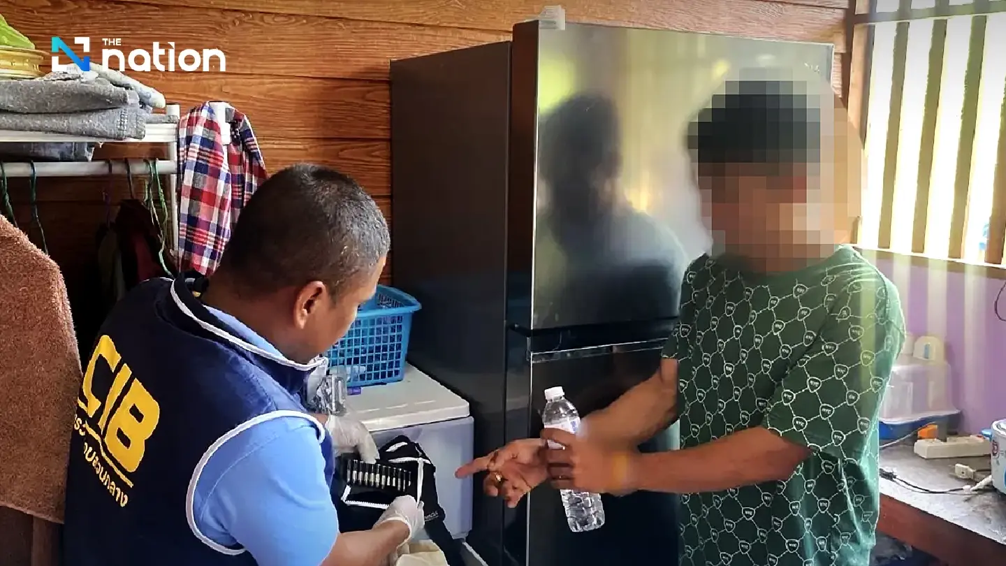 Alleged Trang drug boss arrested with 10,000 meth pills Alleged Trang drug boss arrested with 10,000 meth pills