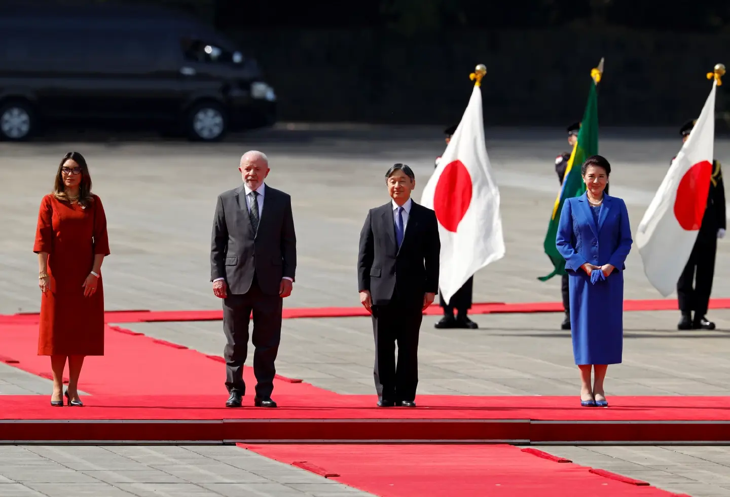 Japan Emperor, Empress welcome Brazilian President