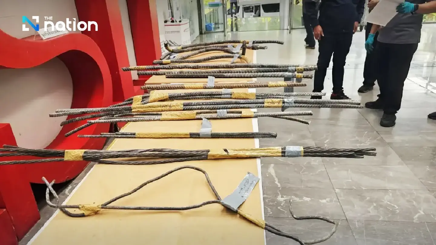 Some steel samples fail to meet standard in State Audit Office building