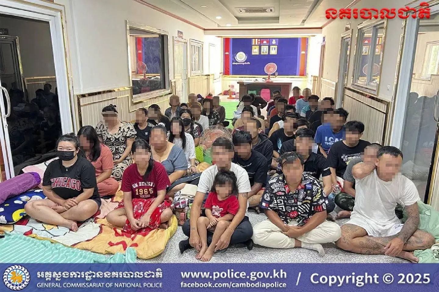 Cambodian police capture Thai ‘ringleaders’ during Poipet scam raids