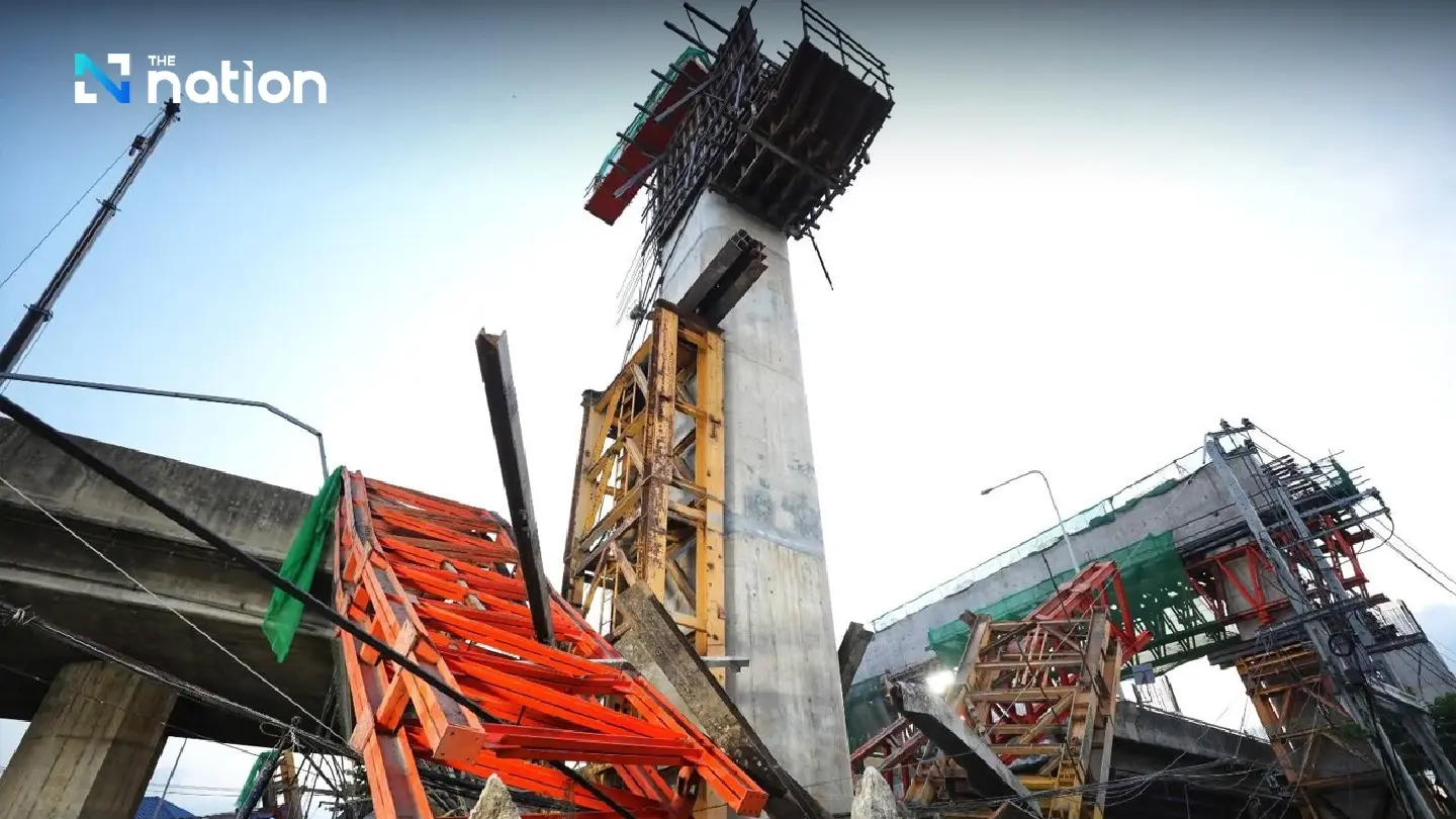Seven killed as Dao Khanong Expressway Bridge collapses on Rama II Road