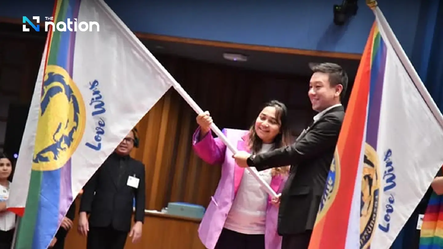 ‘Flag of Love’ Raised Across Thailand: Bangkok and 76 Provinces Gear Up to Support Equal Marriage Rights ‘Flag of Love’ Raised Across Thailand: Bangkok and 76 Provinces Gear Up to Support Equal Marriage Rights