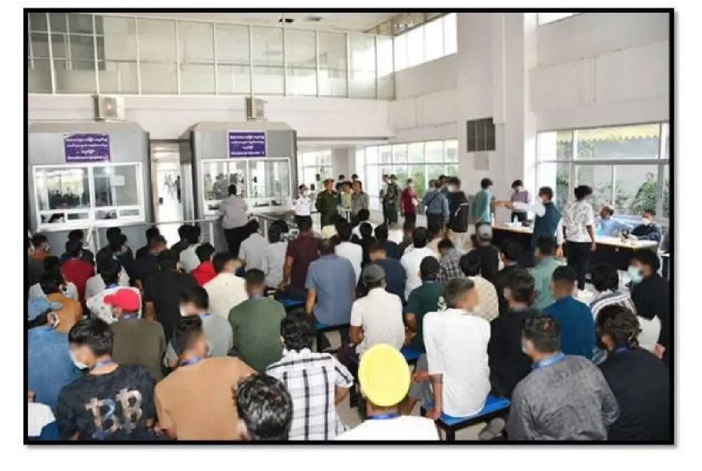 Myanmar hands over 291 foreigners, detains 247 in scam crackdown