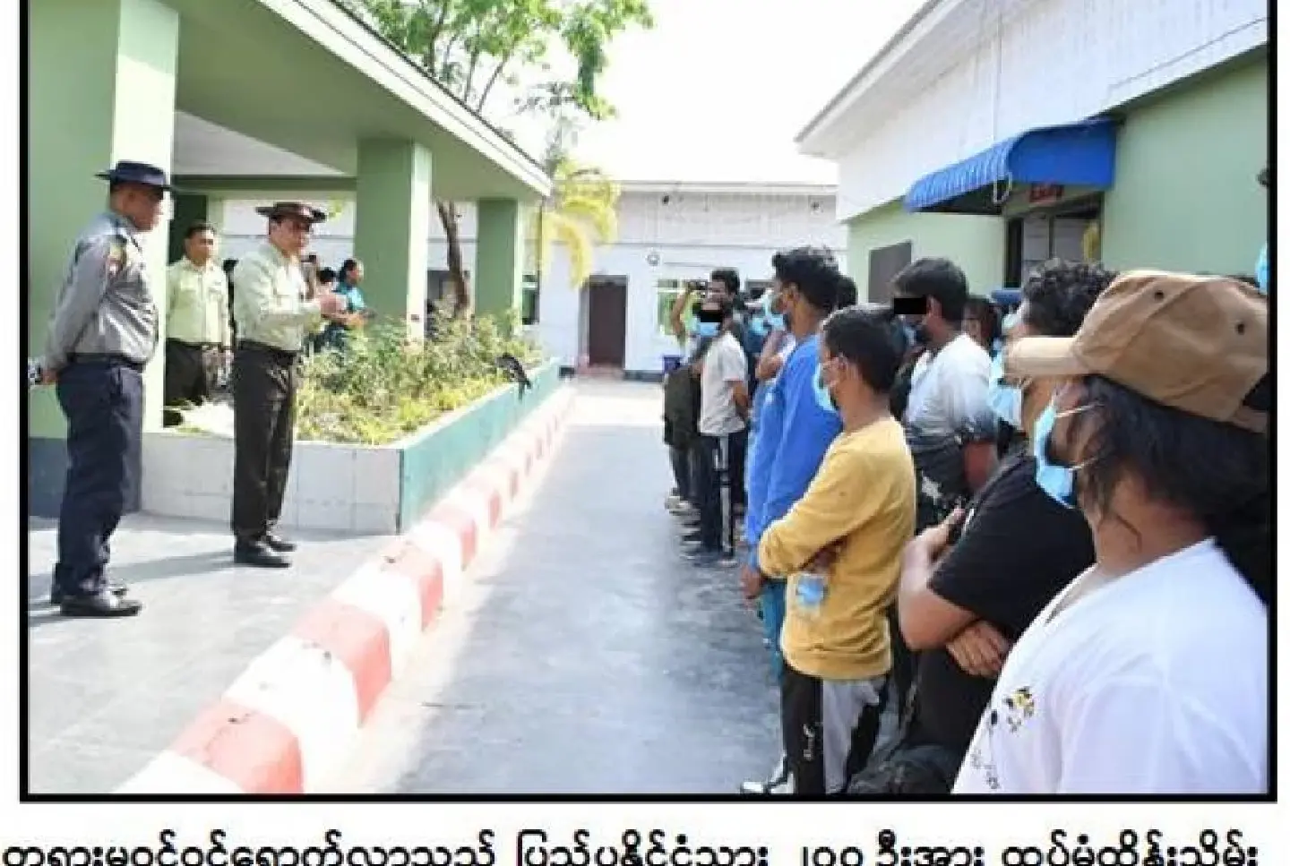 Myanmar detains 200 more foreigners for online gambling, fraud in Myawady Myanmar detains 200 more foreigners for online gambling, fraud in Myawady
