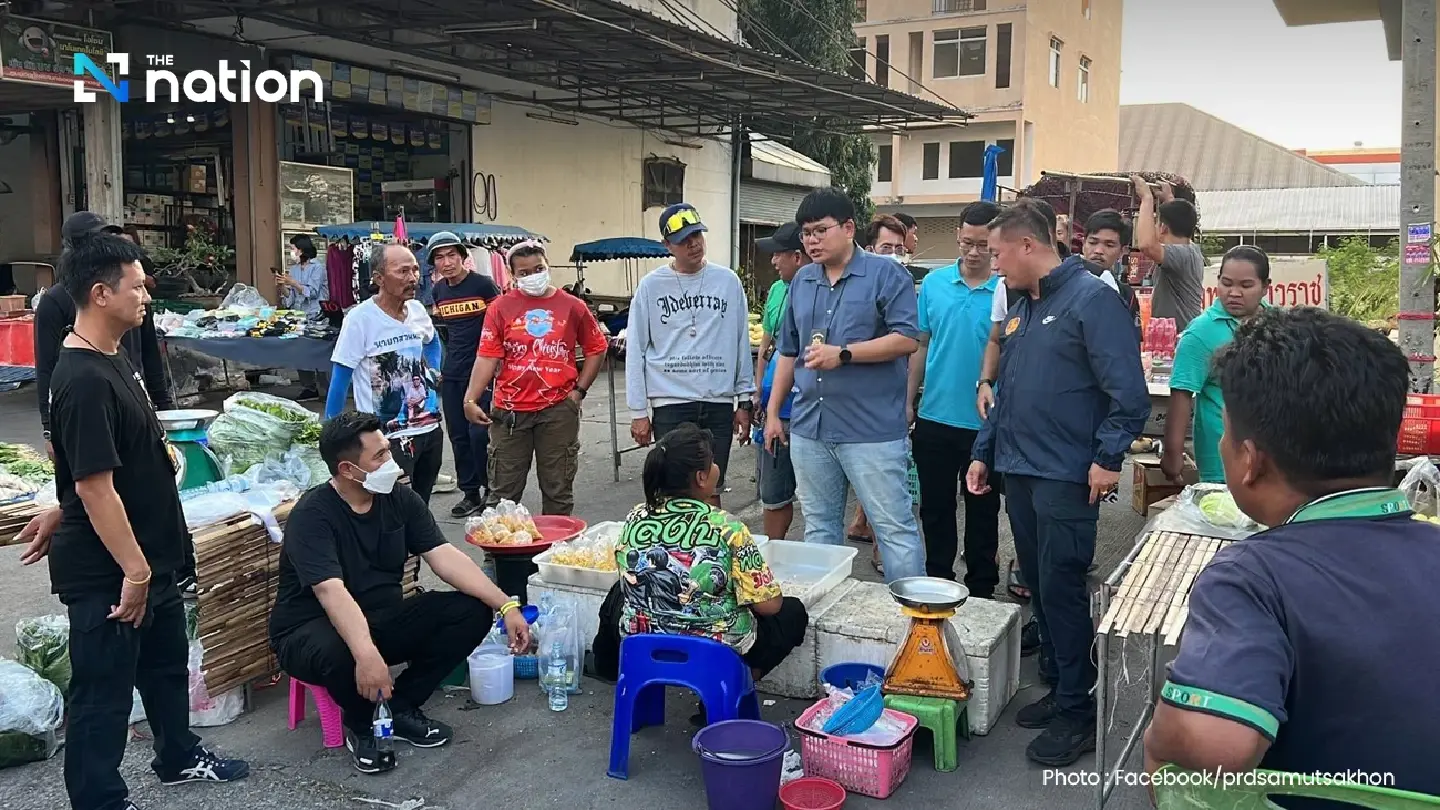 Seven Myanmar workers arrested for selling goods in Samut Sakhon